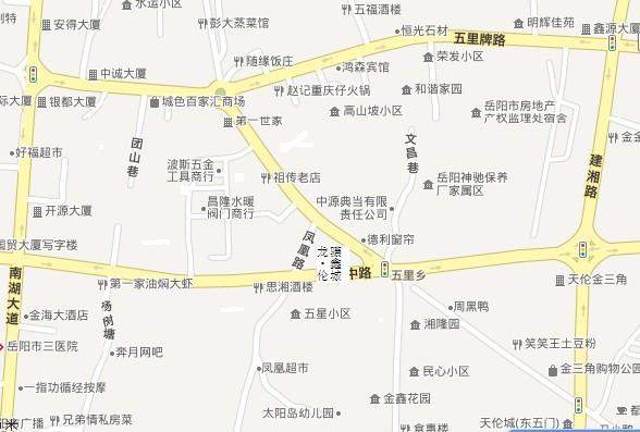 龙骧.鑫伦城地理位置图