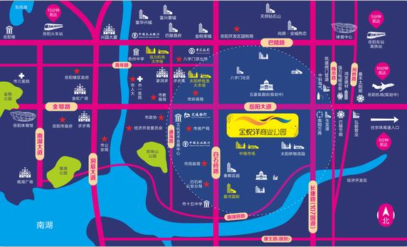 金悦洋商业公园（东）位置图1
